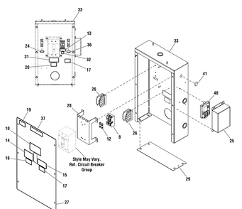 Part Location Diagram of 207241GS Briggs and Stratton DECAL, Warning, Fuse